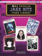 Popular Jazz Hits piano sheet music cover